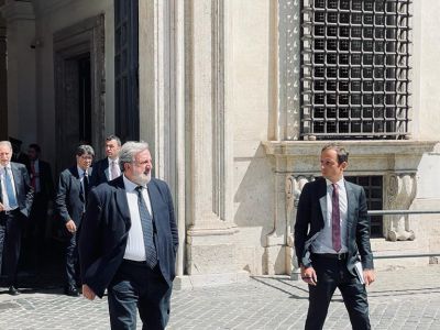 Progetti bandiera: incontro a Palazzo Chigi per i Protocolli di Intesa con le Regioni - 08.06.2022